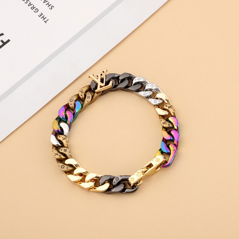 Louis Vuitton LV Chain Links Bracelet  21cm   m69464 - DopestKickz
