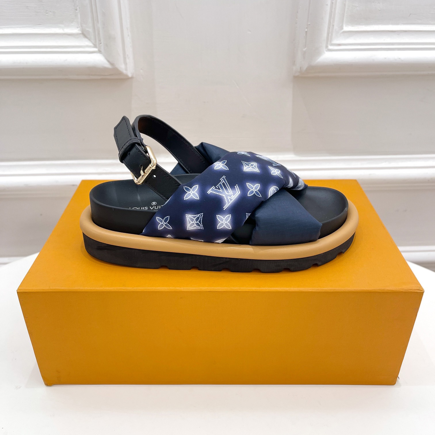 Louis Vuitton Pool Pillow Comfort Flat Bottom Sandal     1A9PP1 - DopestKickz