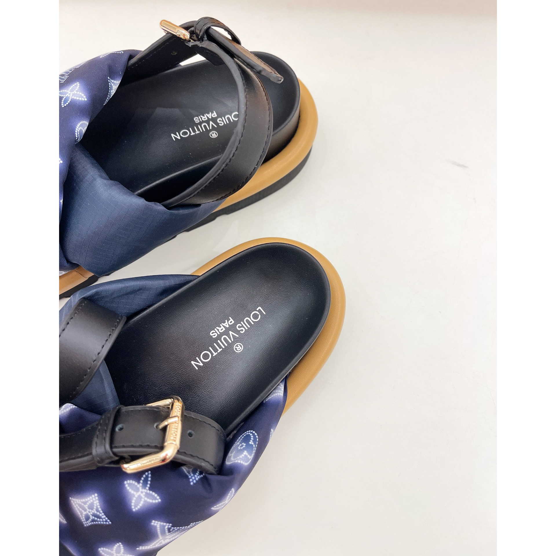 Louis Vuitton Pool Pillow Comfort Flat Bottom Sandal     1A9PP1 - DopestKickz