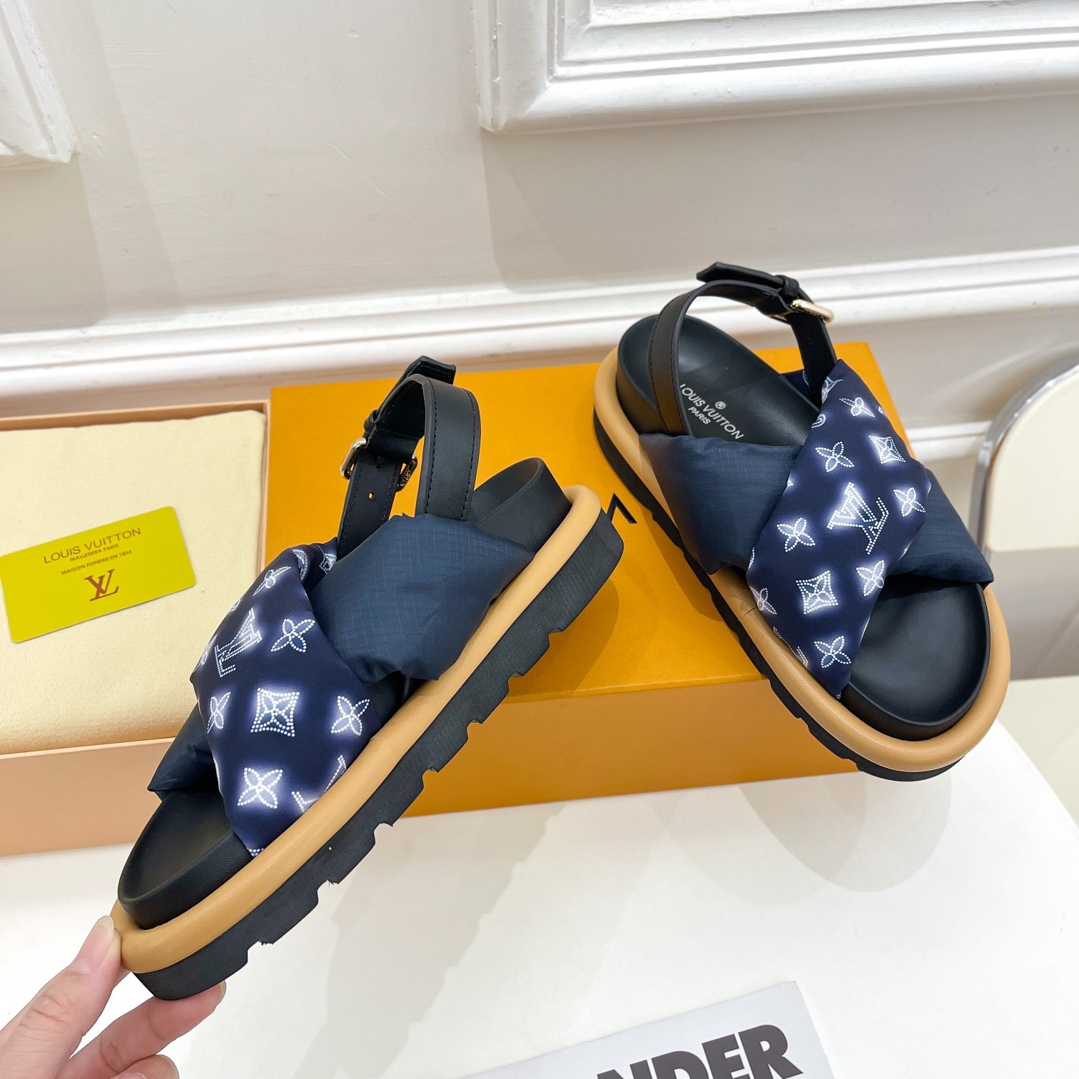 Louis Vuitton Pool Pillow Comfort Flat Bottom Sandal     1A9PP1 - DopestKickz