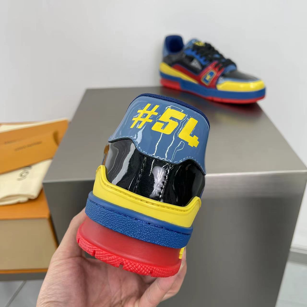 Louis Vuitton LV  Trainer Sneaker       1A9JU6 - DopestKickz