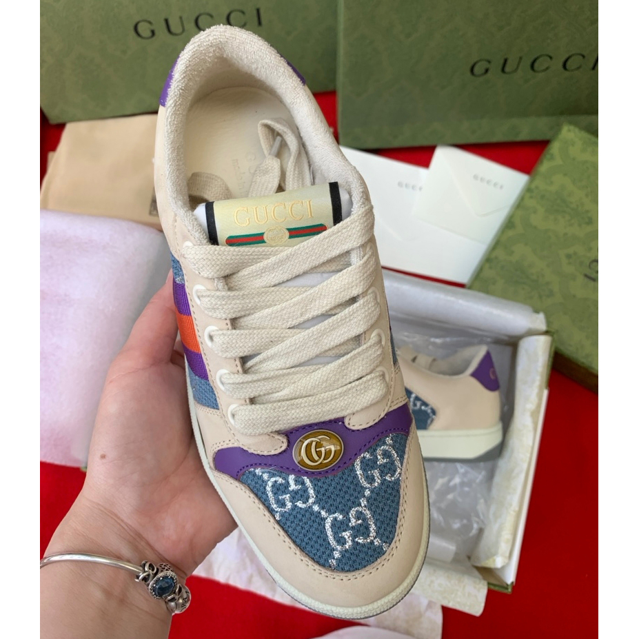 Gucci women's & Men's Screener Sneaker With We - DopestKickz