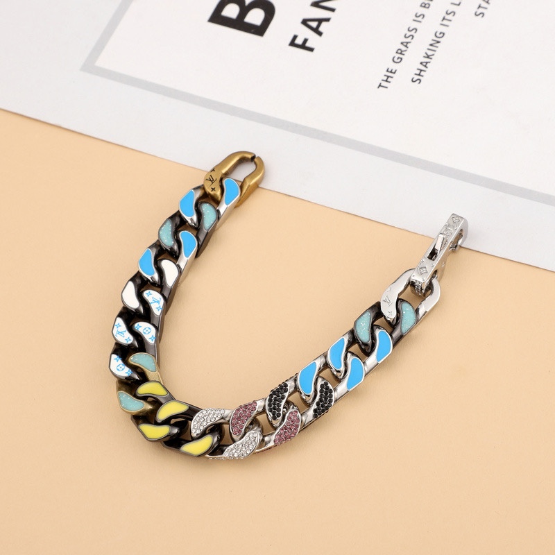 Louis Vuitton LV Chain Links Bracelet  21cm   mp3066 - DopestKickz