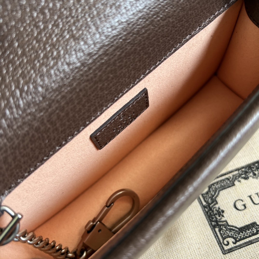Gucci Dionysus Jumbo GG Super Mini Bag(16.5-10-4cm) - DopestKickz