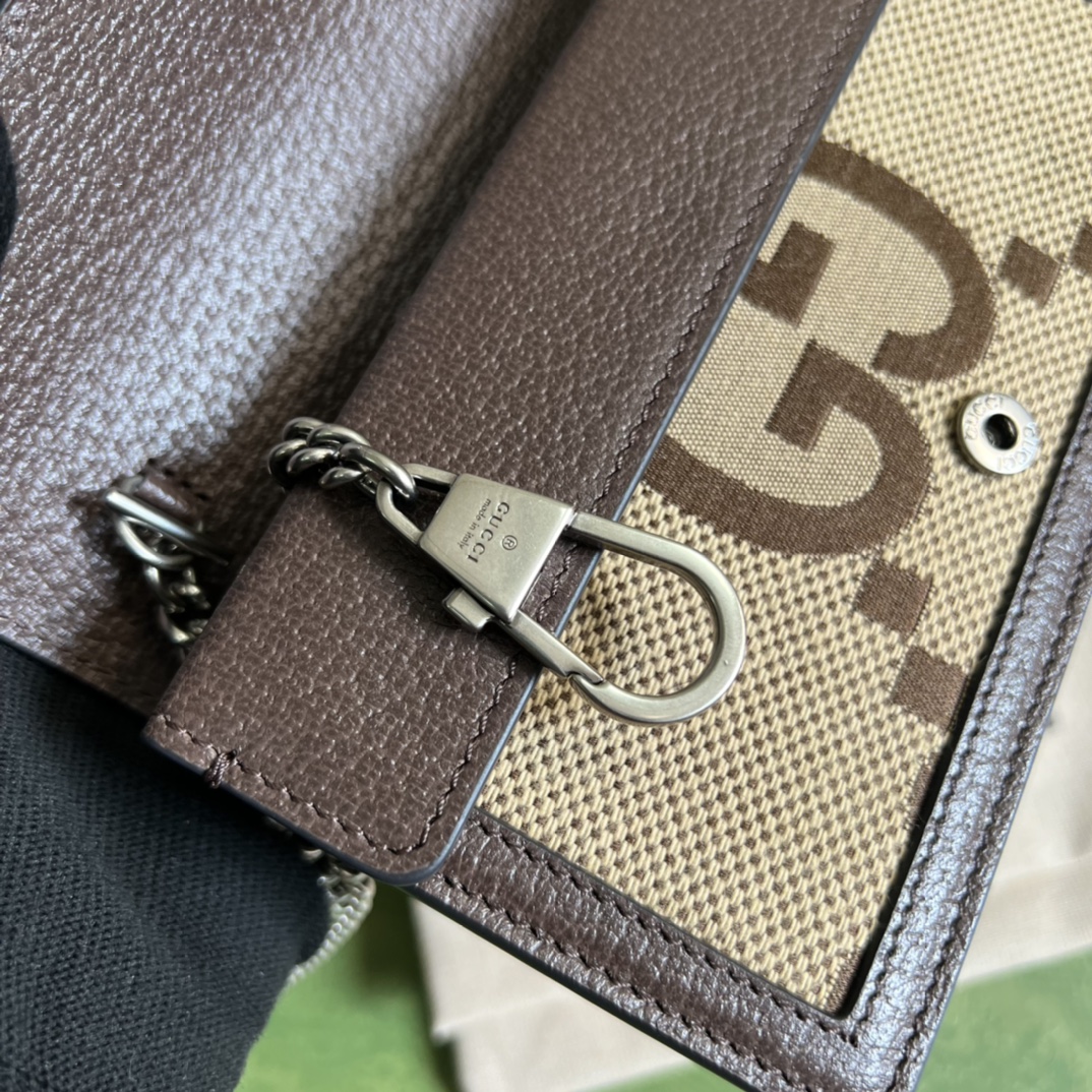 Gucci Dionysus Jumbo GG Super Mini Bag(16.5-10-4cm) - DopestKickz