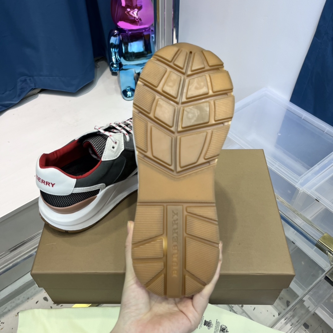 Burberry Cotton Sneakers - DopestKickz