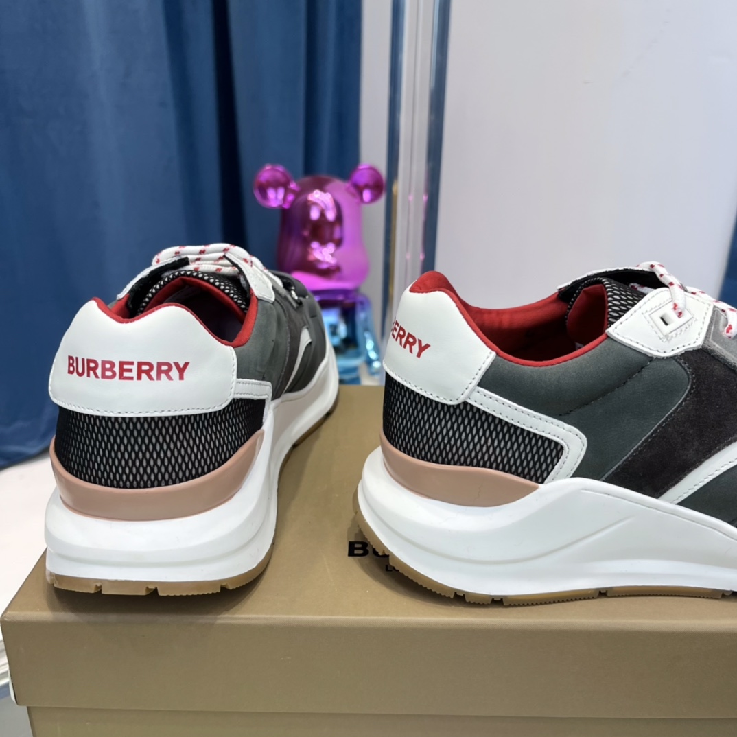 Burberry Cotton Sneakers - DopestKickz