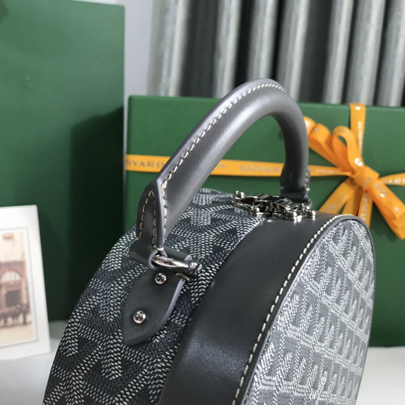 Goyard The Alto Hatbox Trunk Bag(18-16.5-7cm) - DopestKickz