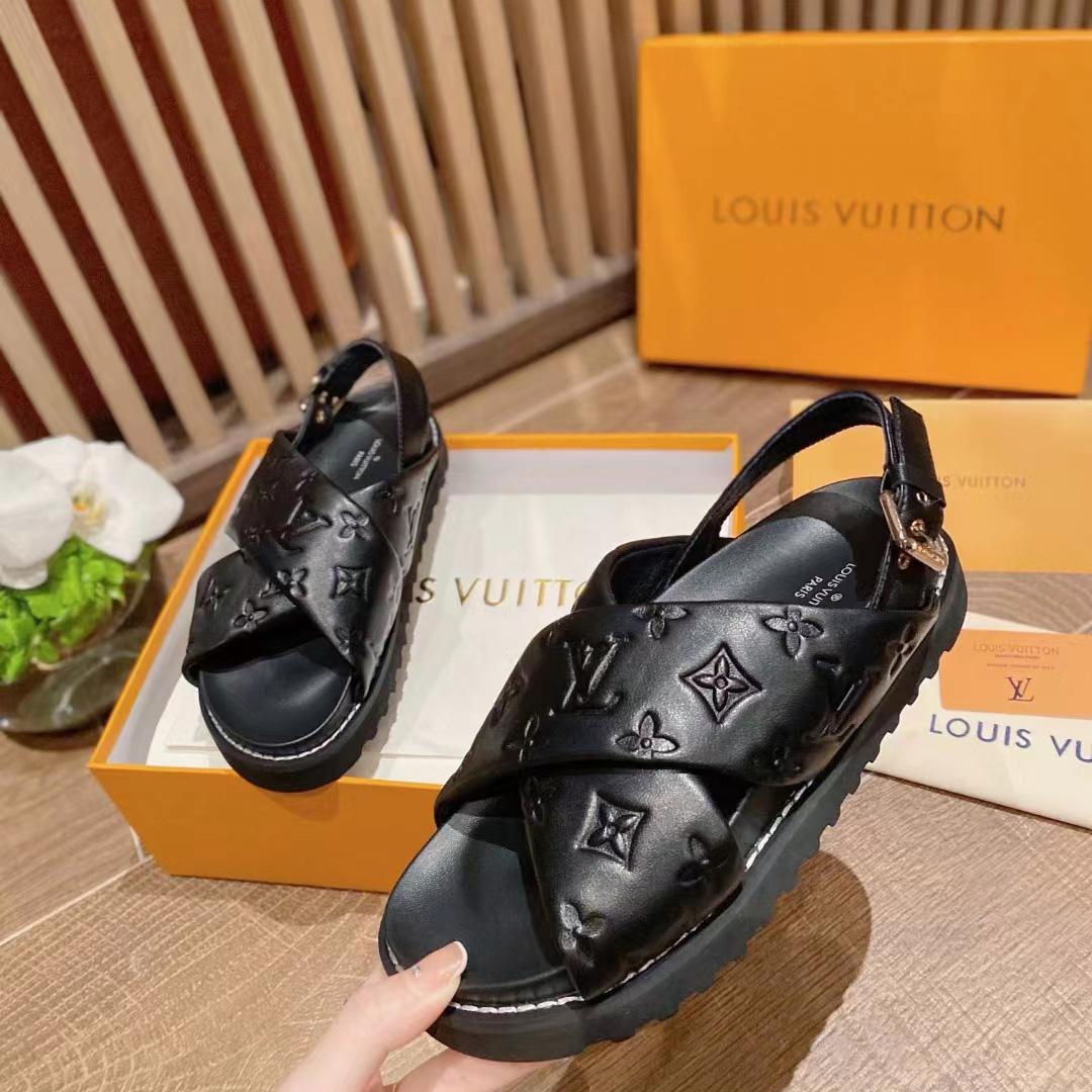 Louis Vuitton Paseo Flat Comfort Sandal     1A9RDL - DopestKickz
