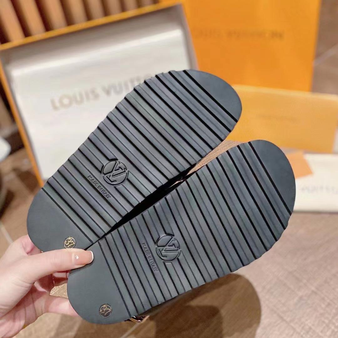 Louis Vuitton Paseo Flat Comfort Sandal     1A9RDL - DopestKickz
