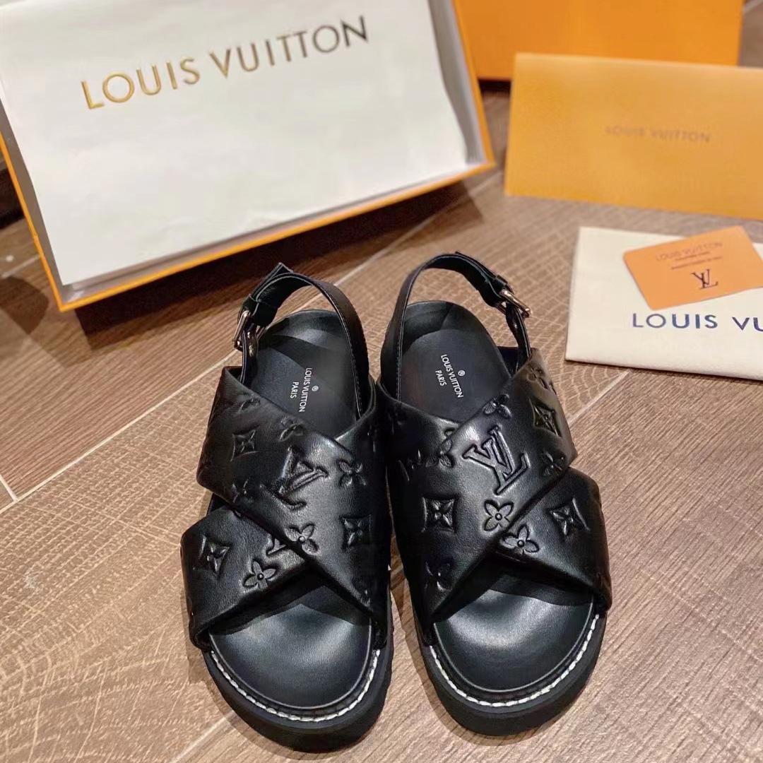 Louis Vuitton Paseo Flat Comfort Sandal     1A9RDL - DopestKickz