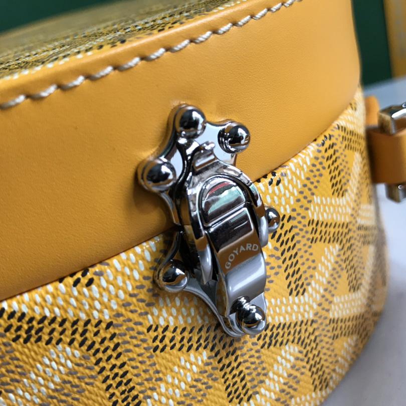 Goyard The Alto Hatbox Trunk Bag(18-16.5-7cm) - DopestKickz