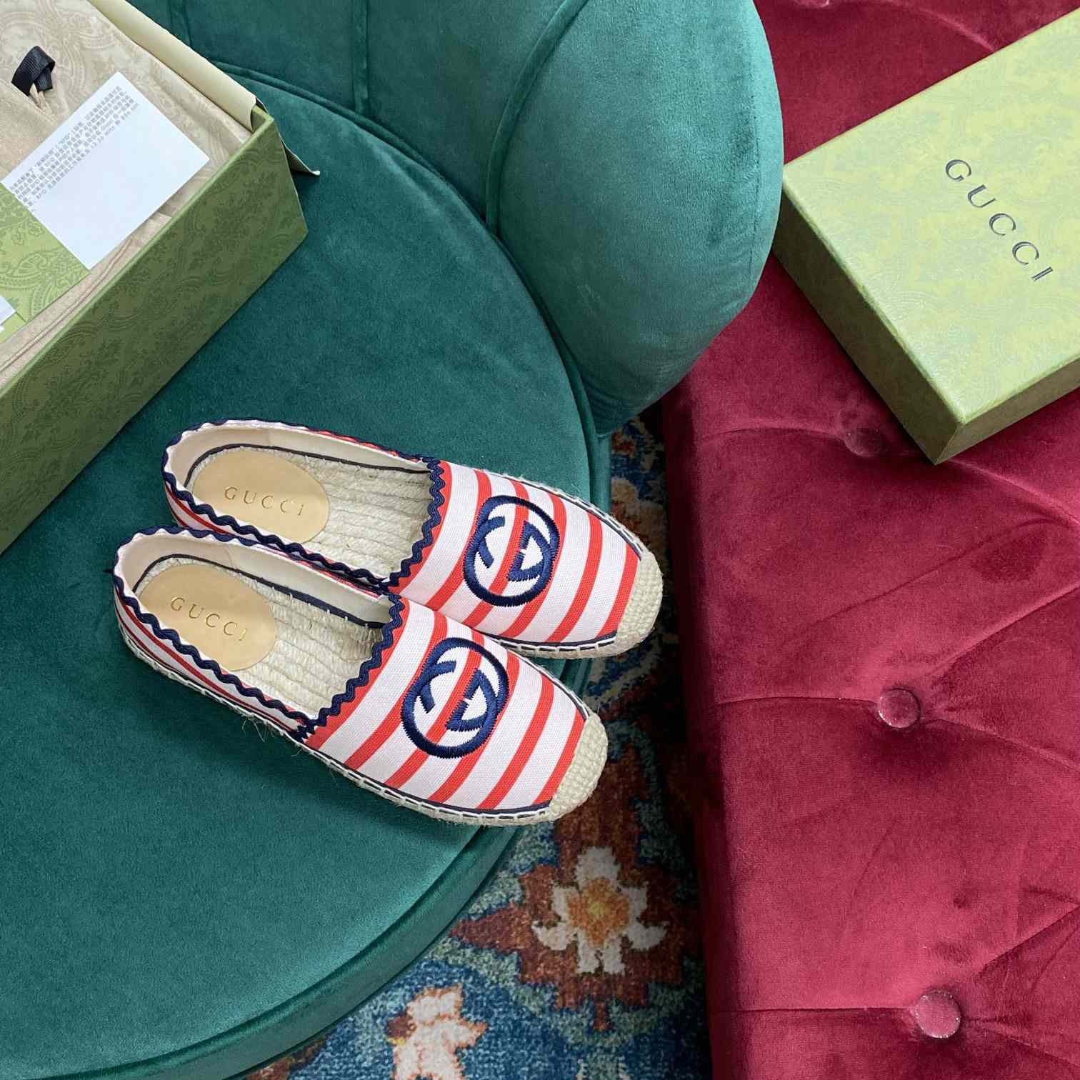 Gucci Women's Interlocking G Espadrille - DopestKickz