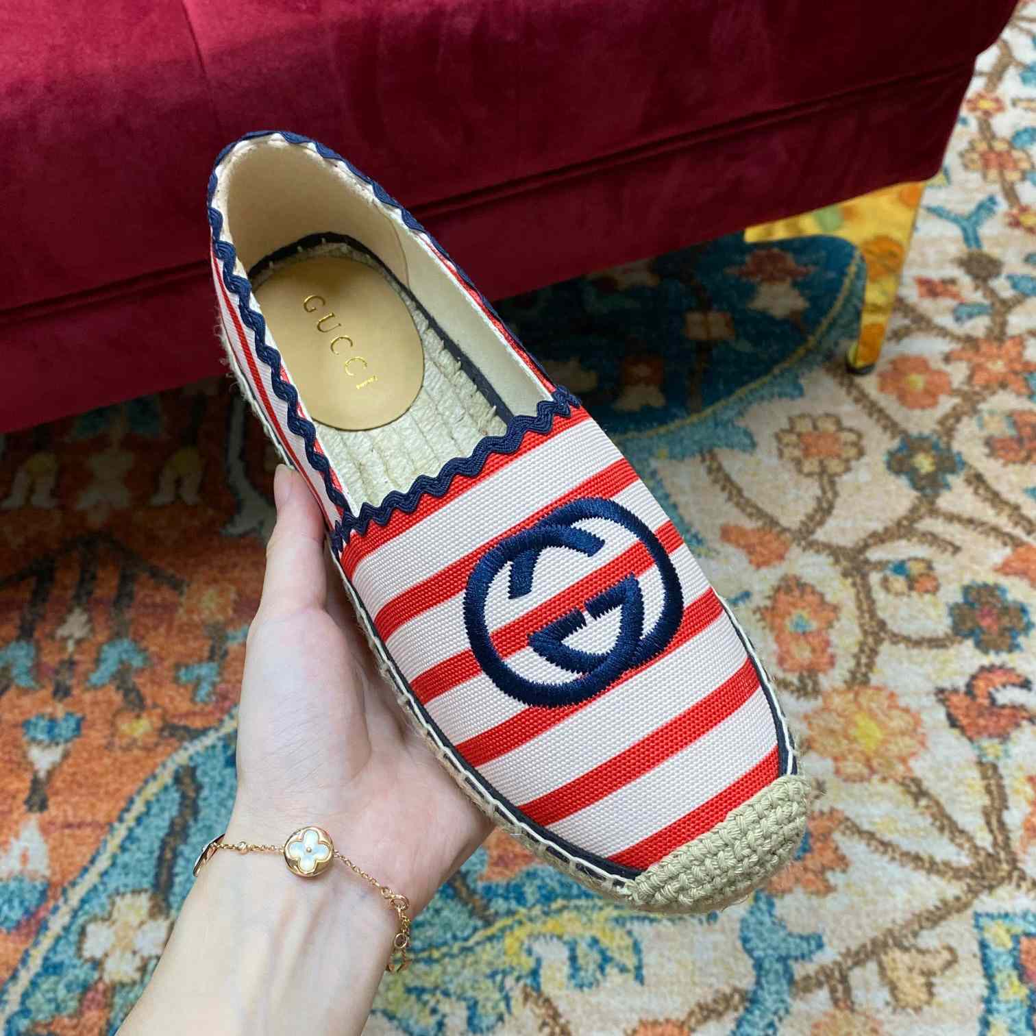 Gucci Women's Interlocking G Espadrille - DopestKickz