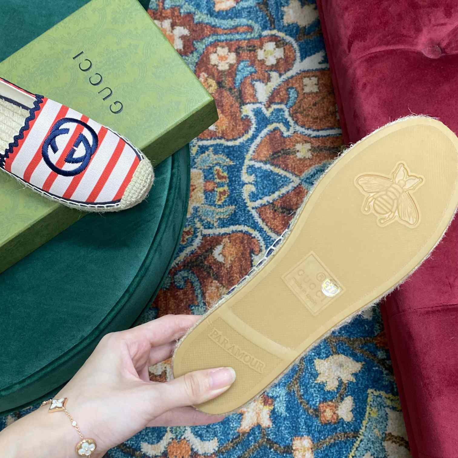 Gucci Women's Interlocking G Espadrille - DopestKickz