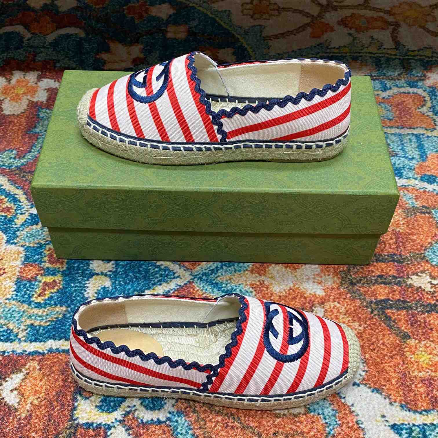 Gucci Women's Interlocking G Espadrille - DopestKickz