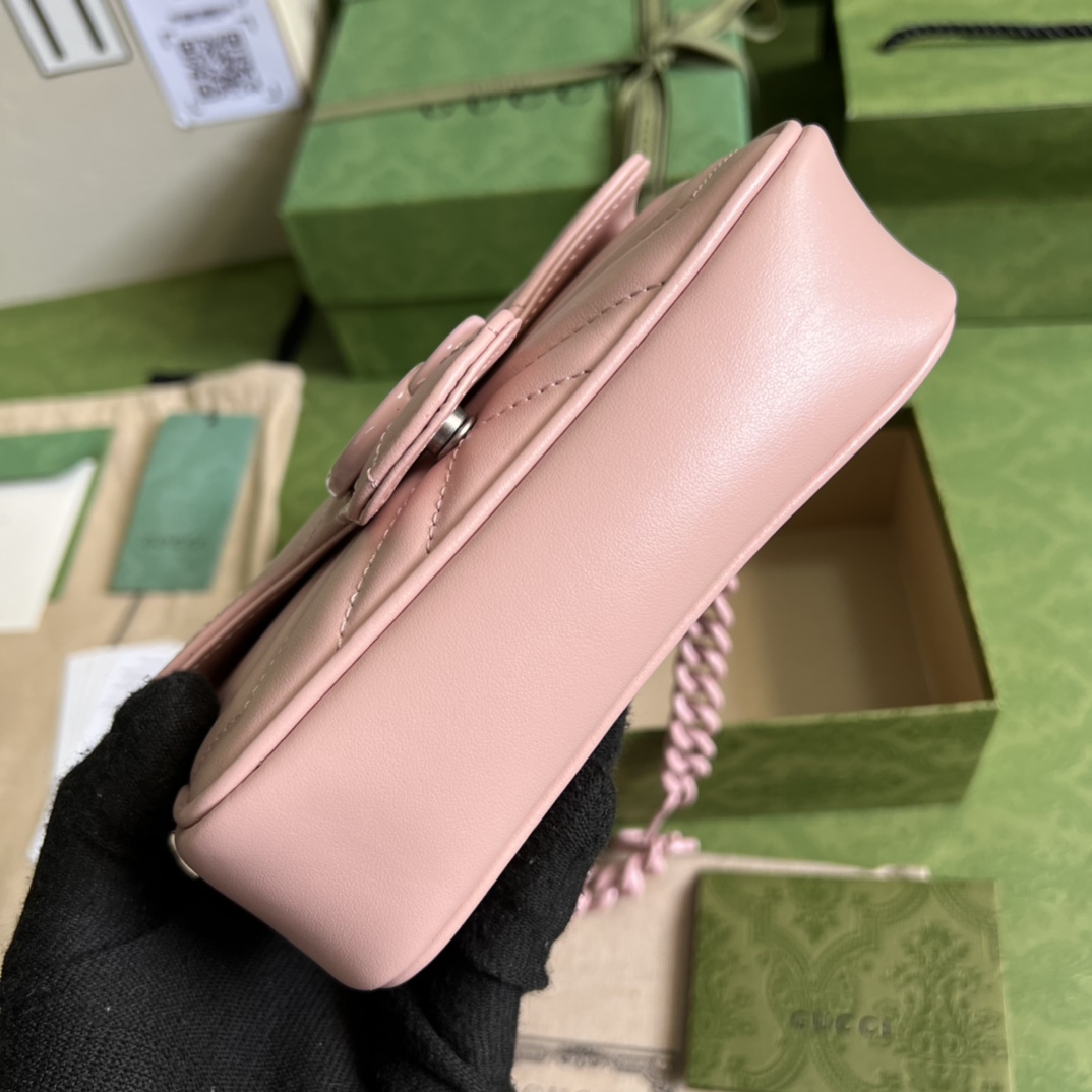 Gucci GG Marmont Belt Bag(16.5-10.2-5.1CM) - DopestKickz