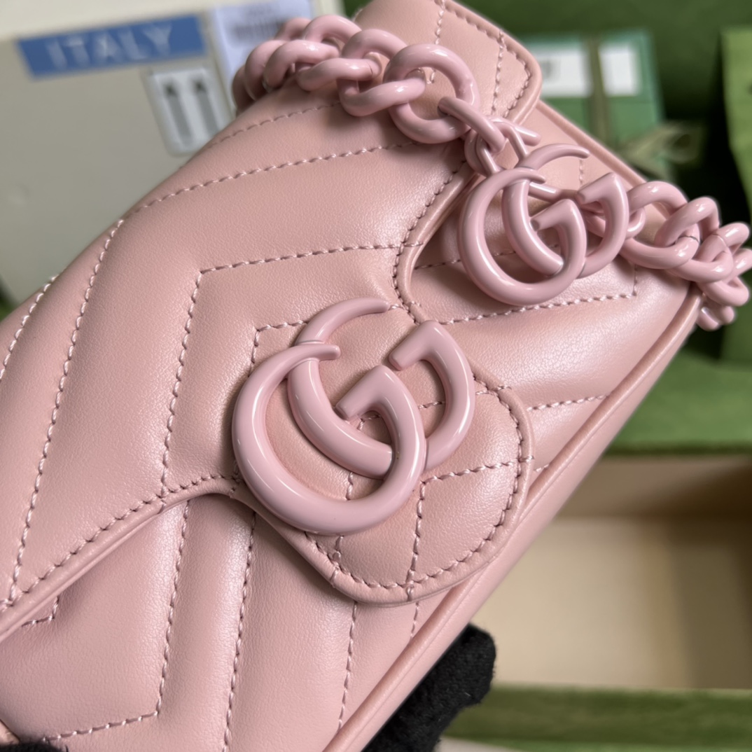 Gucci GG Marmont Belt Bag(16.5-10.2-5.1CM) - DopestKickz