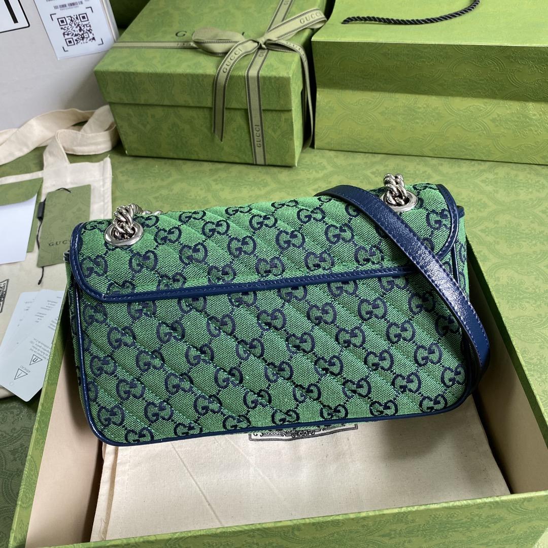 Gucci GG Marmont Mini Shoulder Bag(26-15-7cm) - DopestKickz