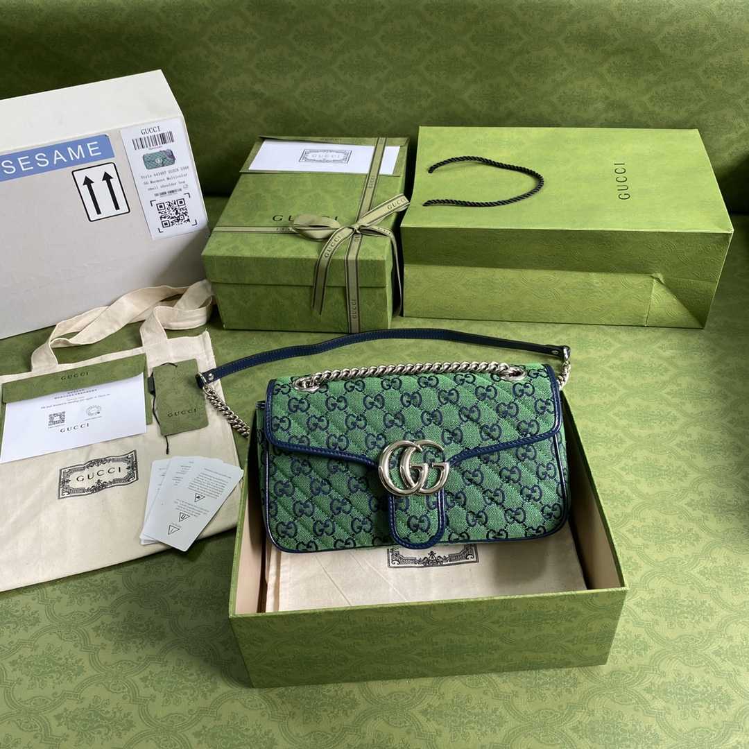 Gucci GG Marmont Mini Shoulder Bag(26-15-7cm) - DopestKickz