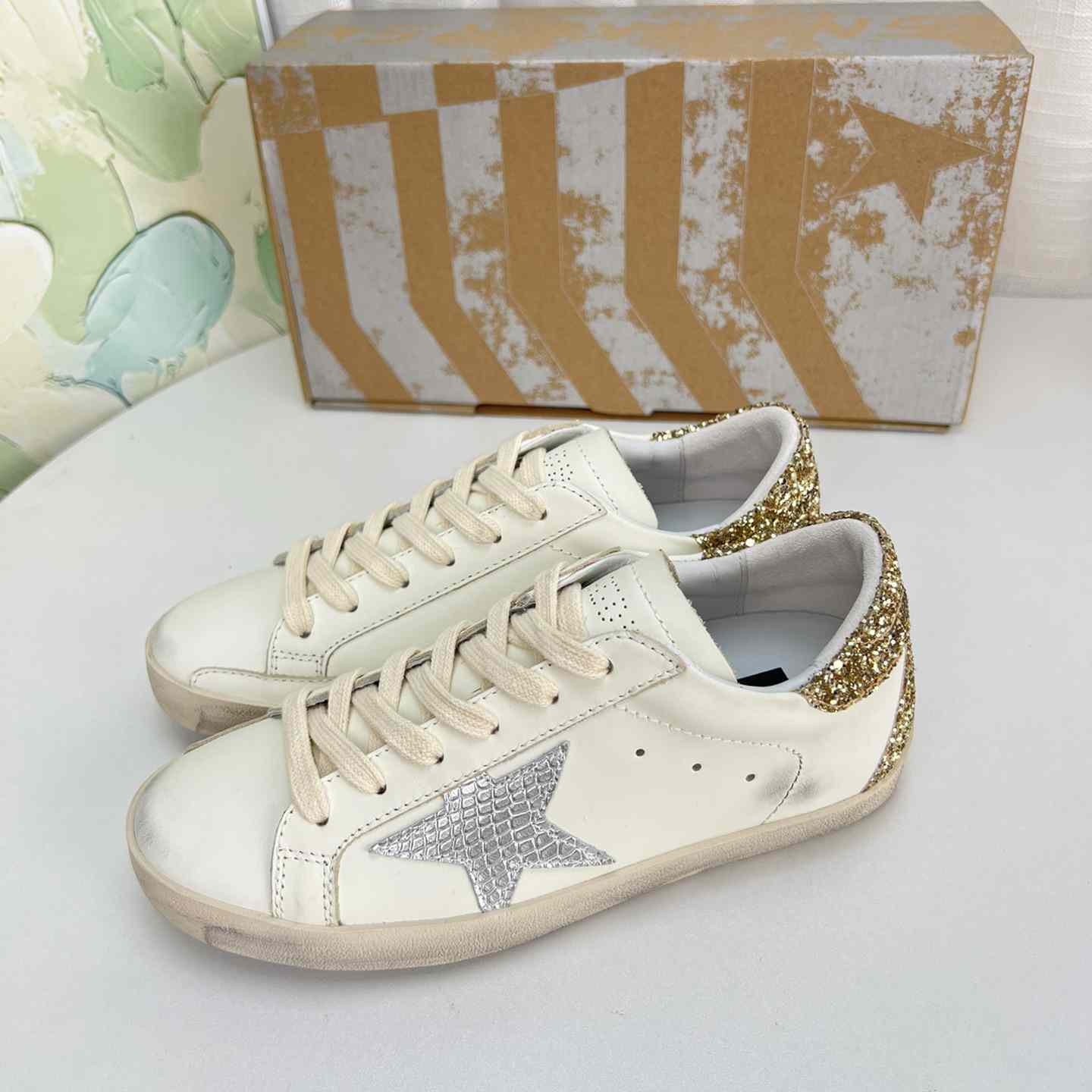 Golden Goose Super-Star Sneakers - DopestKickz