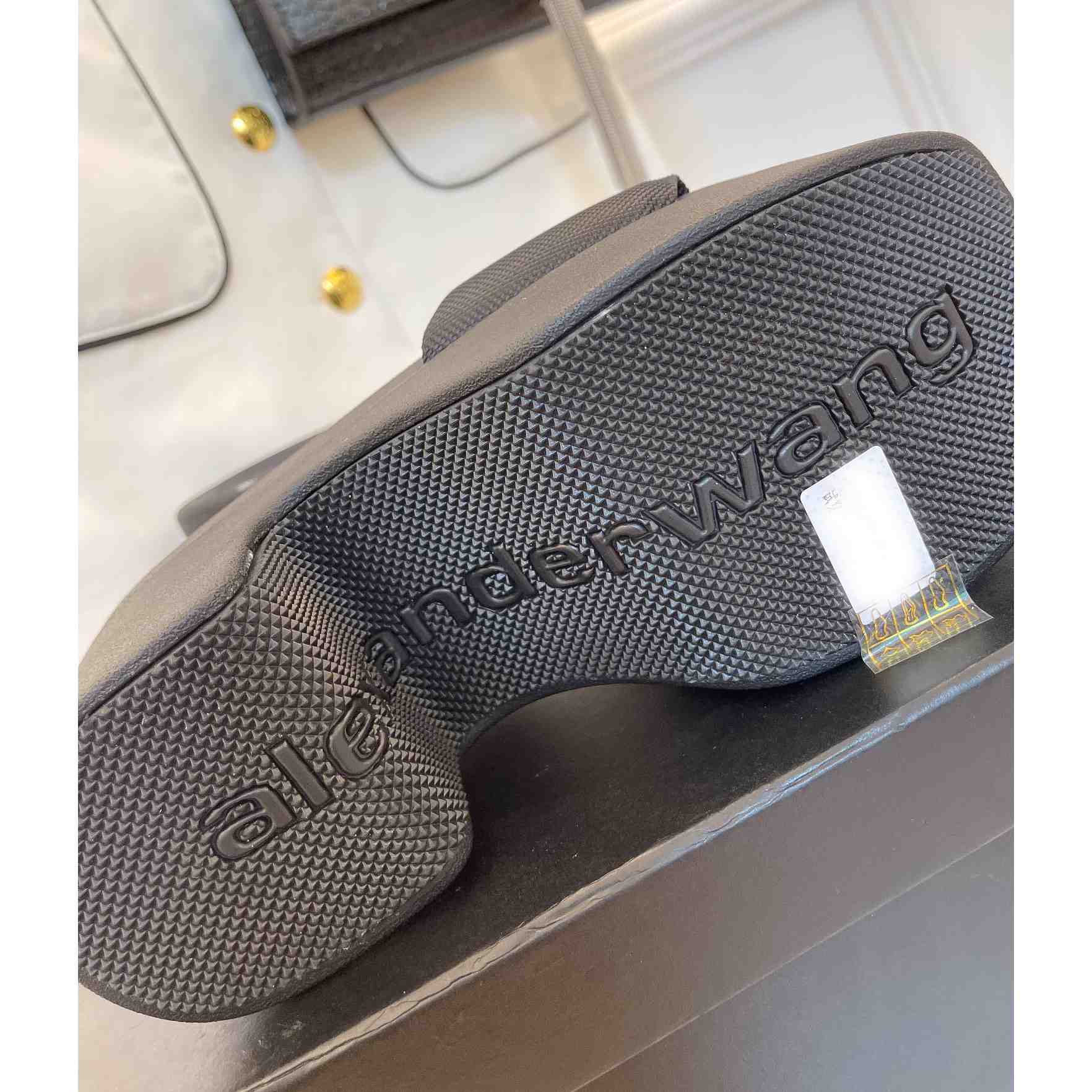 Alexander Wang Aw Platform Slide In Nylon - DopestKickz