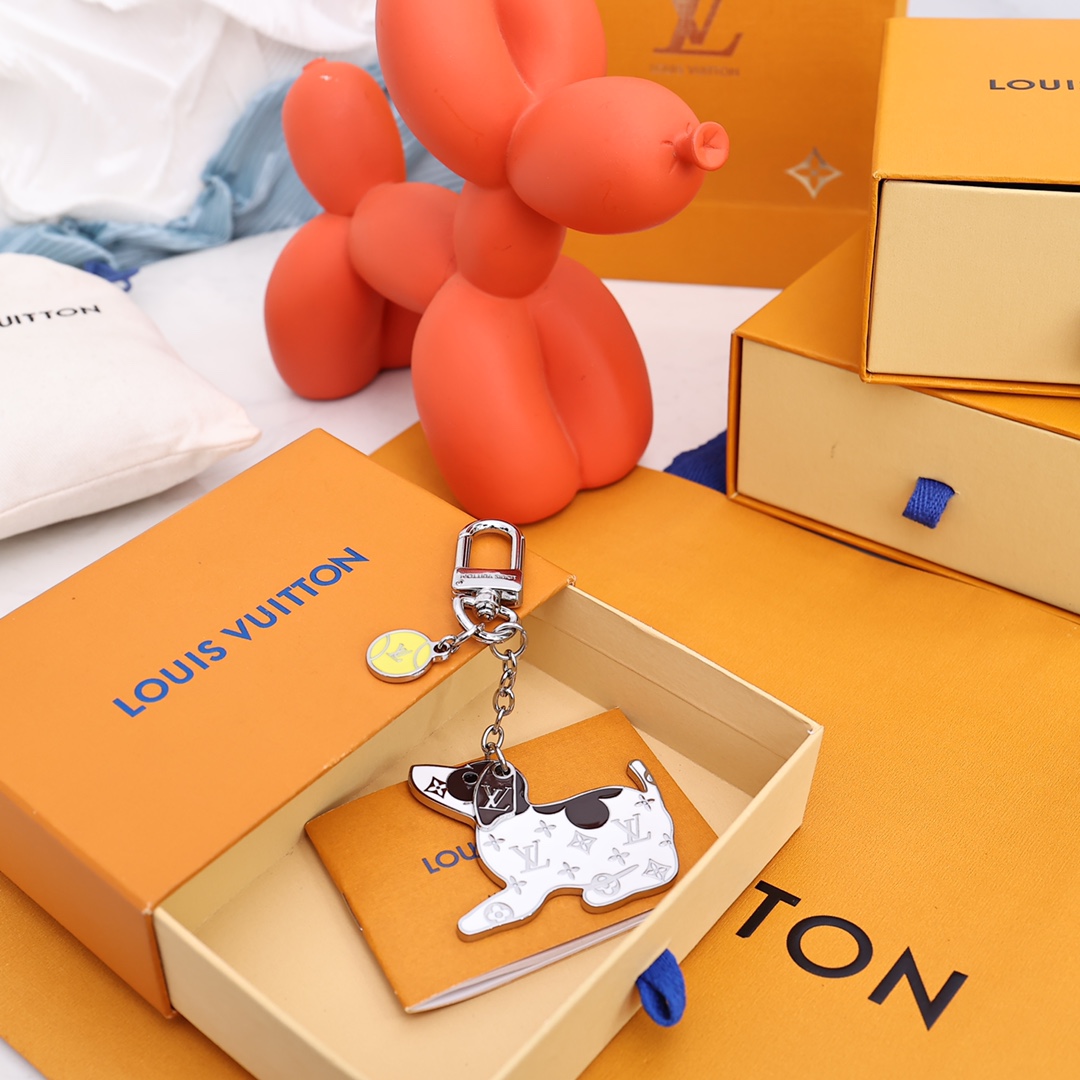 Louis Vuitton LV Dog Key Holder & Bag Charm     M00747 - DopestKickz