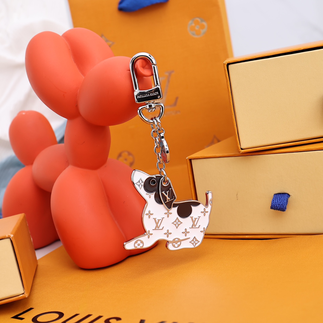 Louis Vuitton LV Dog Key Holder & Bag Charm     M00747 - DopestKickz