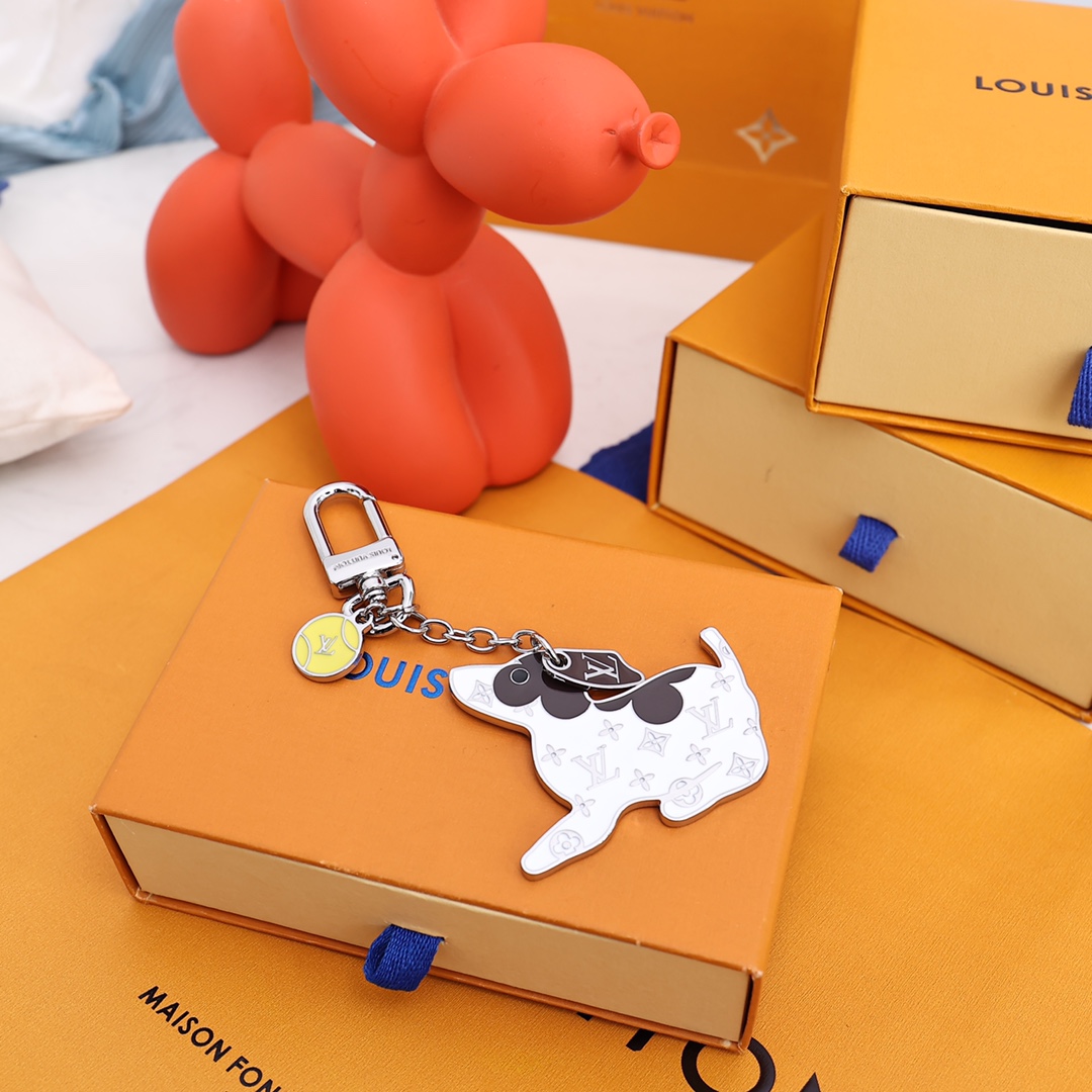 Louis Vuitton LV Dog Key Holder & Bag Charm     M00747 - DopestKickz