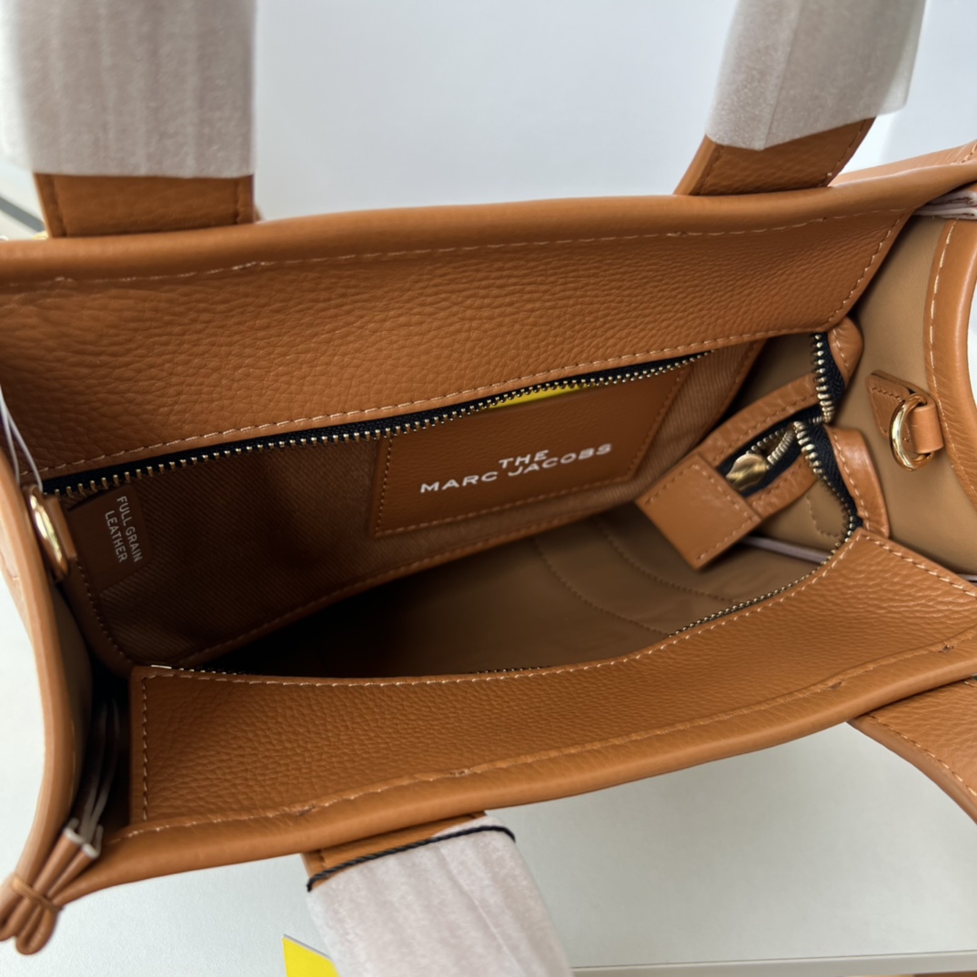 Marc Jacobs The Leather Small Tote Bag(33-27-15cm) - DopestKickz