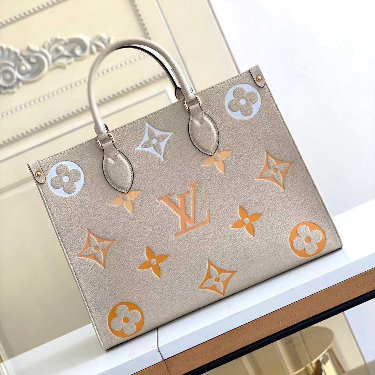 Louis Vuitton OnTheGo MM Tote Bag(35-27-14CM) - DopestKickz