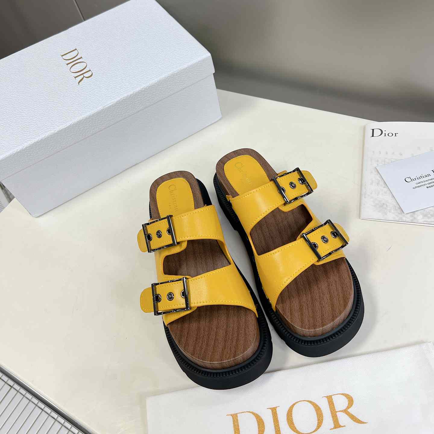 Dior Diorquake Strap Sandal - DopestKickz