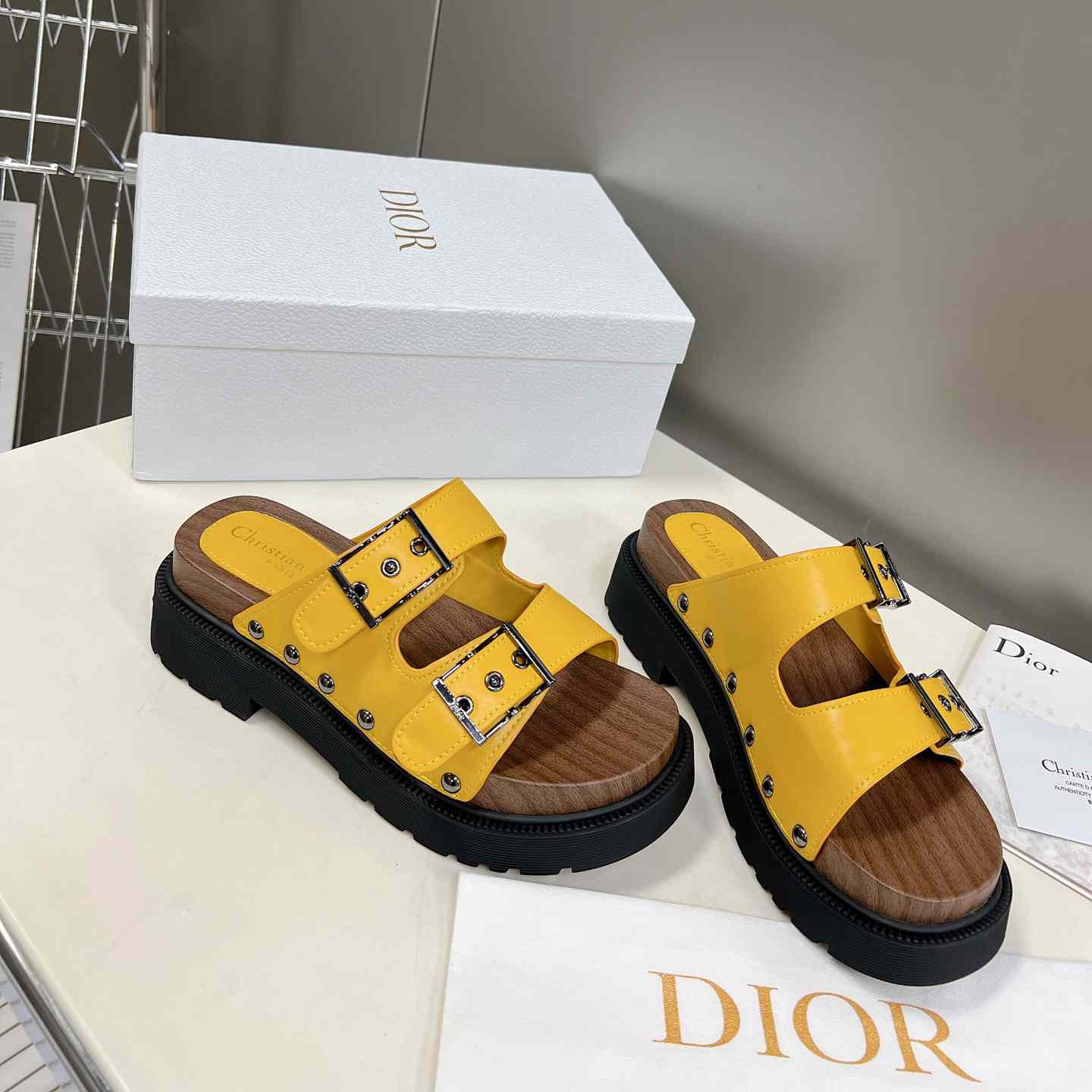 Dior Diorquake Strap Sandal - DopestKickz