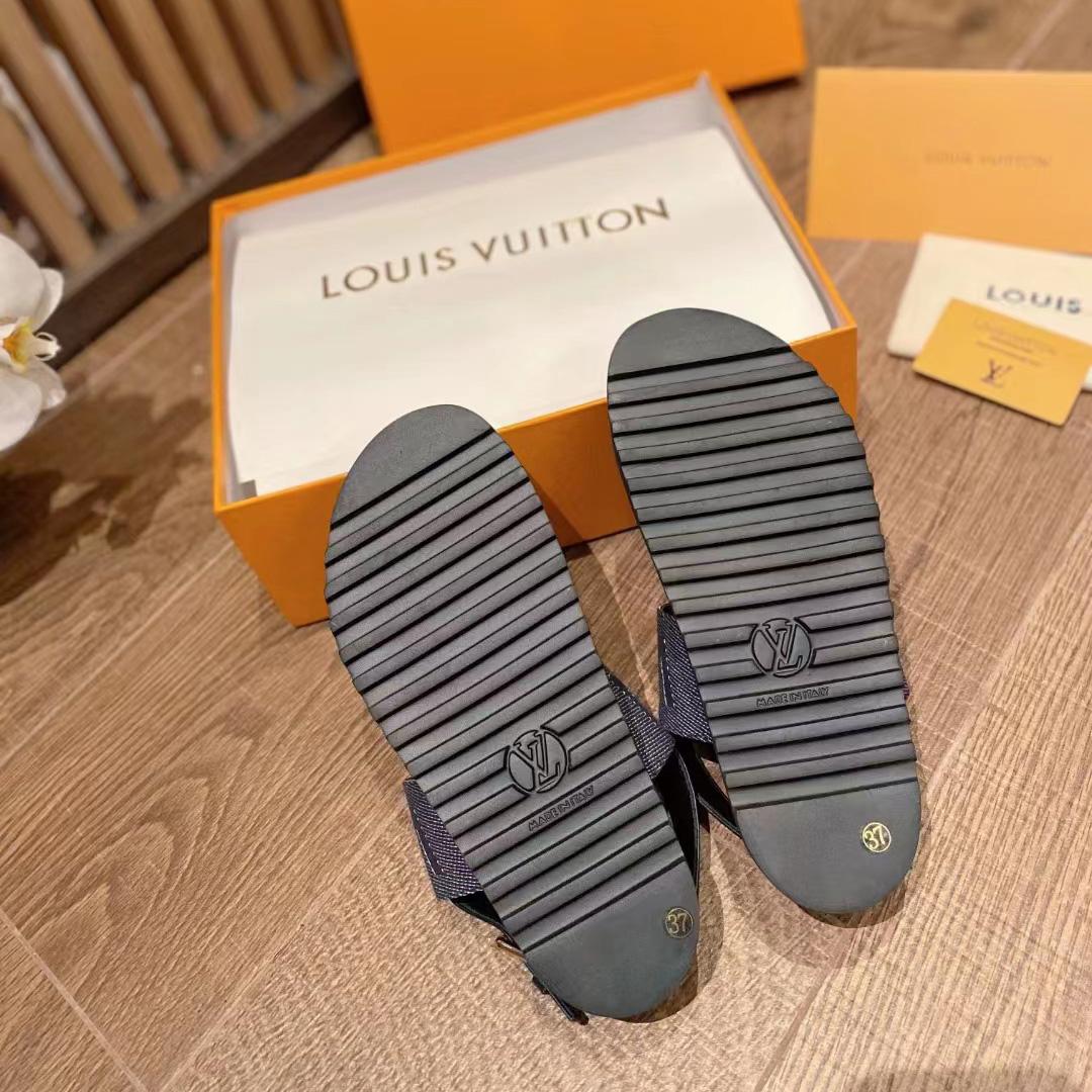 Louis Vuitton Paseo Flat Comfort Sandal      1A9RMV - DopestKickz