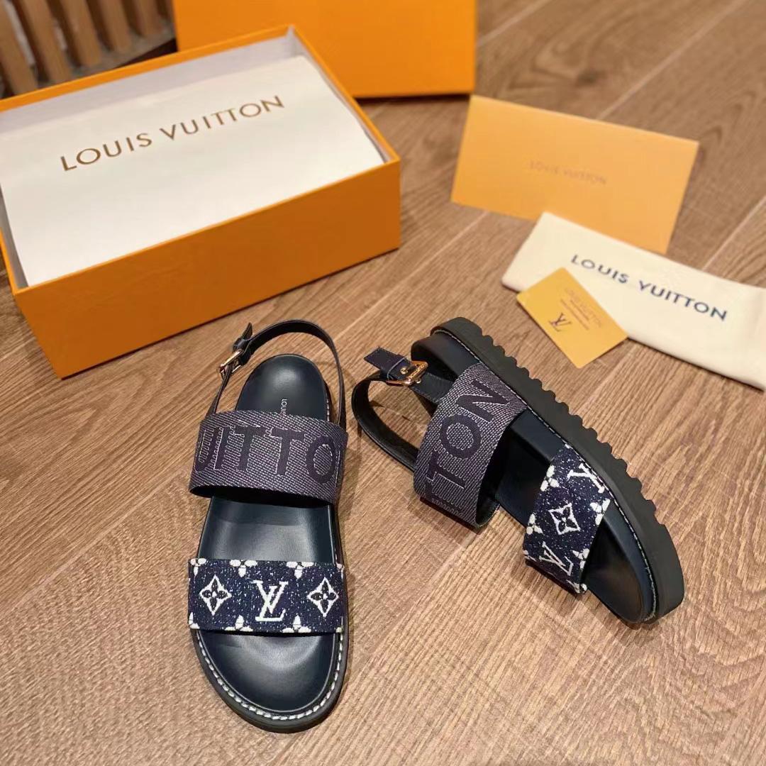 Louis Vuitton Paseo Flat Comfort Sandal      1A9RMV - DopestKickz