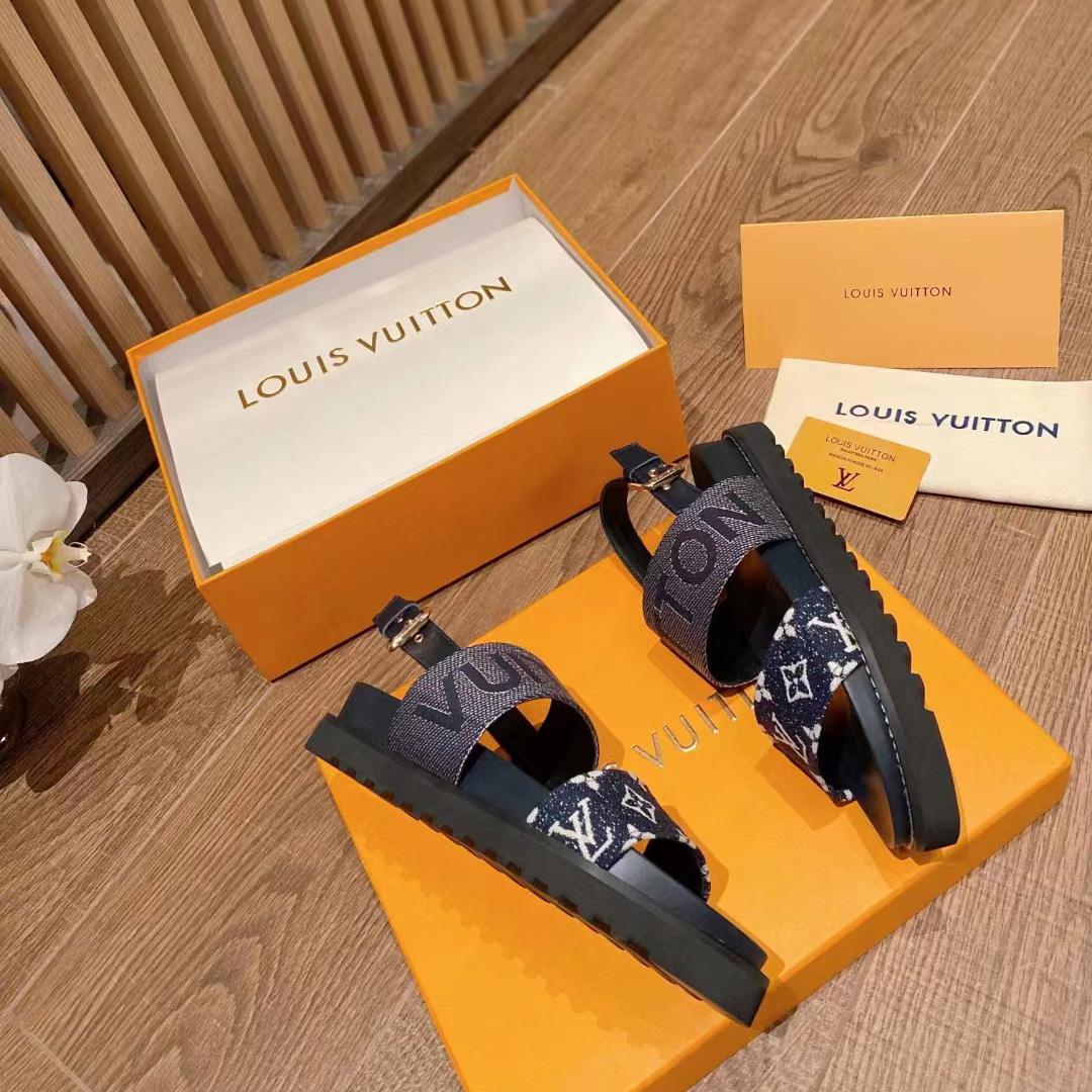 Louis Vuitton Paseo Flat Comfort Sandal      1A9RMV - DopestKickz