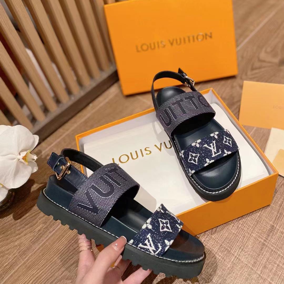 Louis Vuitton Paseo Flat Comfort Sandal      1A9RMV - DopestKickz