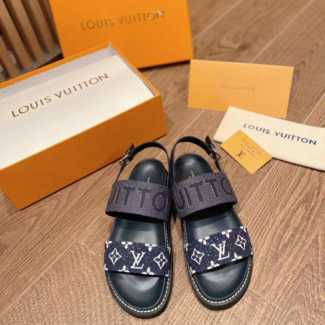 Louis Vuitton Paseo Flat Comfort Sandal      1A9RMV - DopestKickz