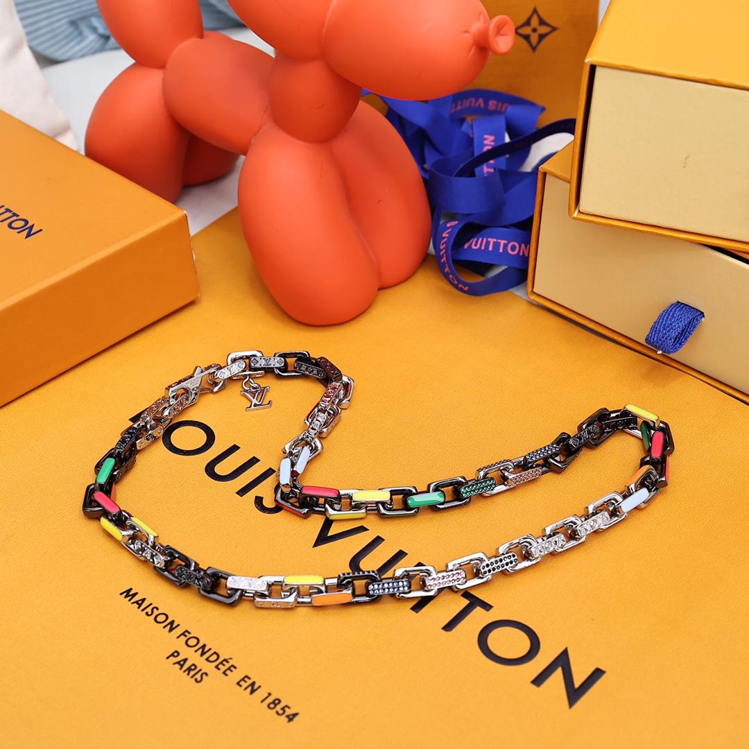 Louis Vuitton Paradise Chain Necklace     MP3329 - DopestKickz