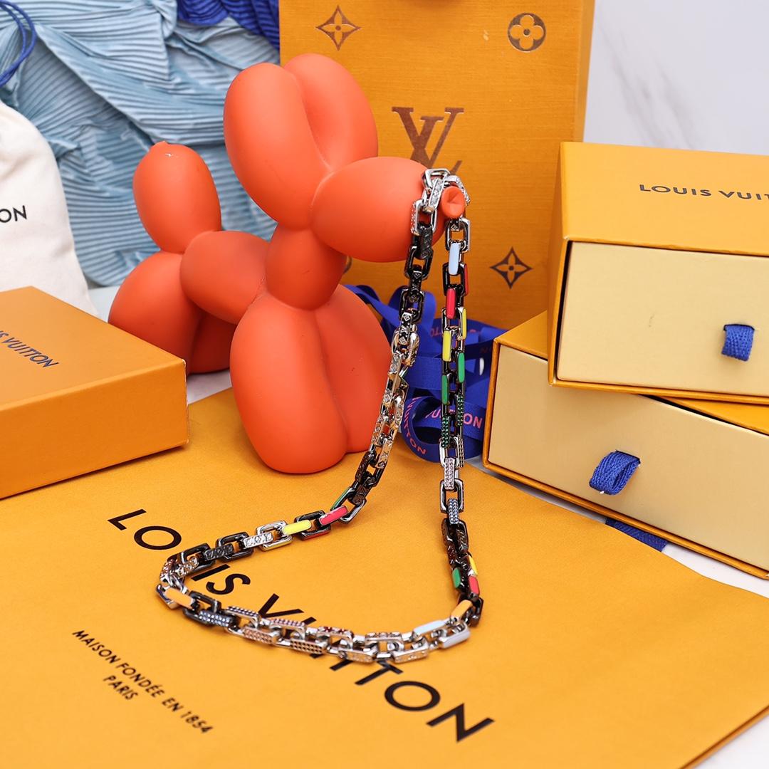 Louis Vuitton Paradise Chain Necklace     MP3329 - DopestKickz