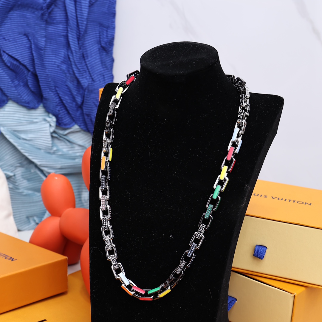 Louis Vuitton Paradise Chain Necklace     MP3329 - DopestKickz