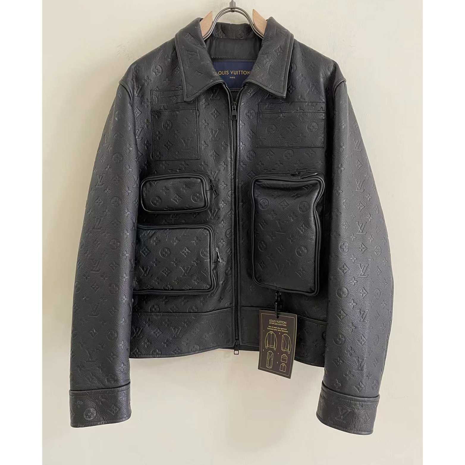 Louis Vuitton Monogram Embossed Utility Jacket    1A5ZTJ - DopestKickz