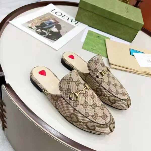Gucci Women's Jumbo GG Princetown Slipper - DopestKickz