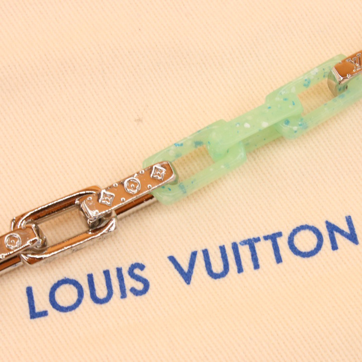 Louis Vuitton Monogram Chain Bracelet     M00733 - DopestKickz