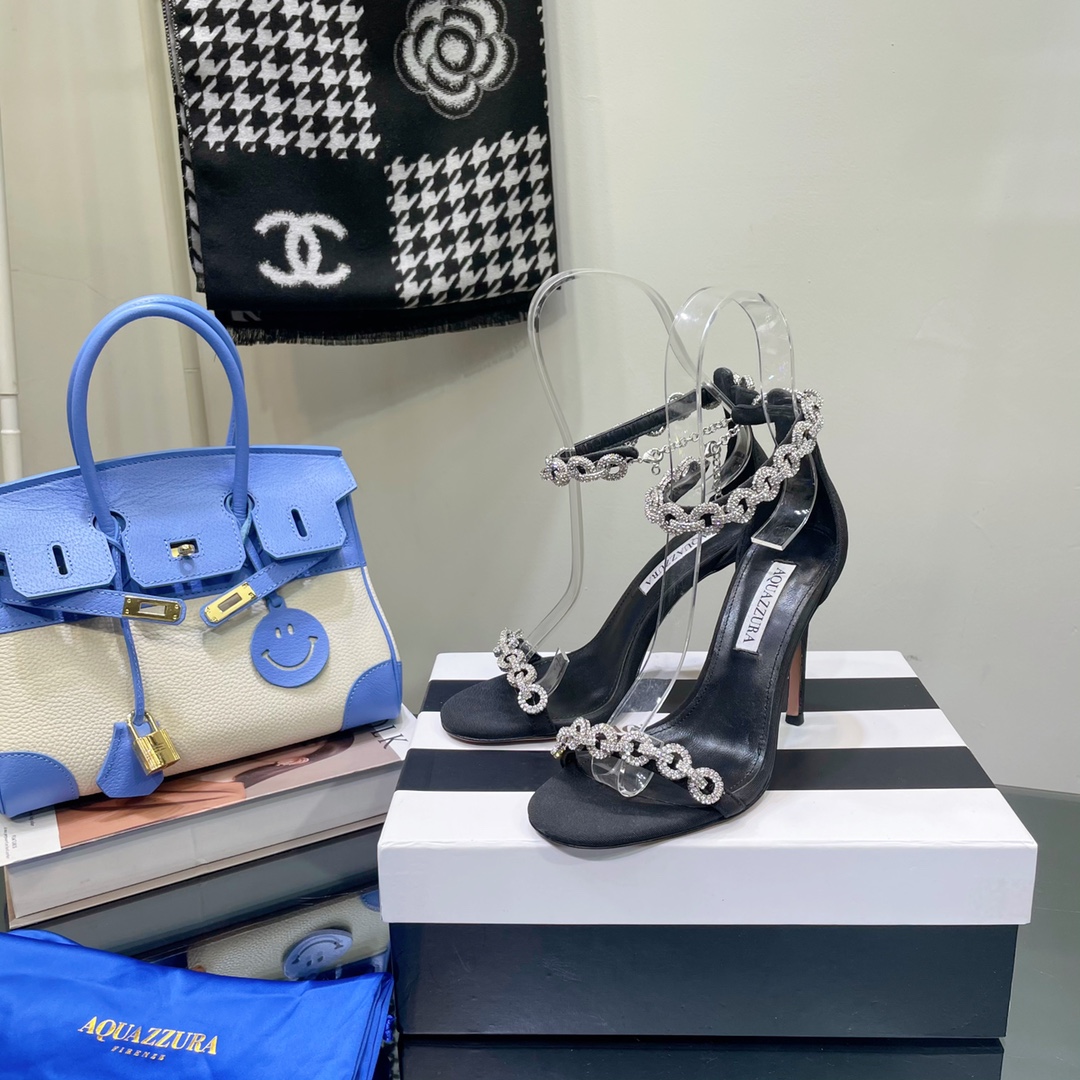 Aquazzura Love Link Sandal 90 - DopestKickz
