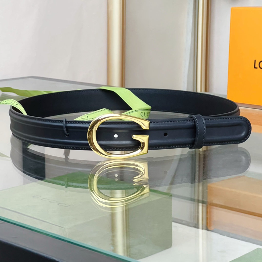 Gucci Belt With G Buckle - DopestKickz