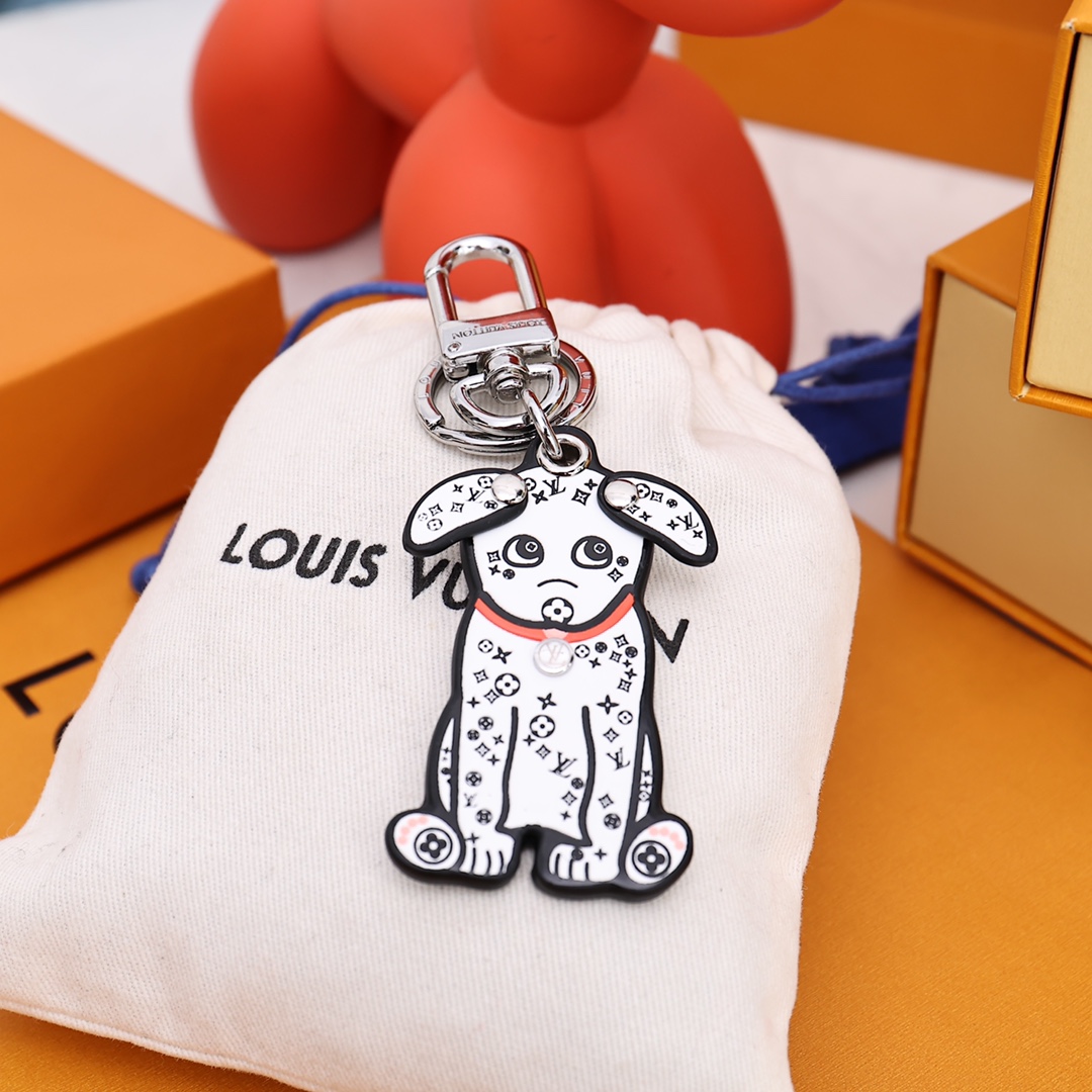Louis Vuitton  LV Dalmata Key Holder & Bag Charm    M00746 - DopestKickz
