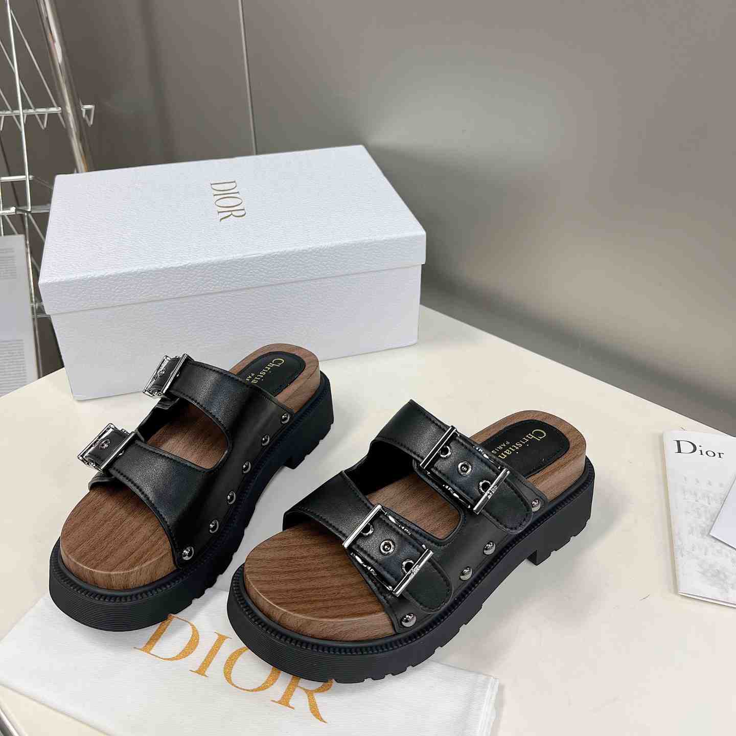 Dior Diorquake Strap Sandal - DopestKickz