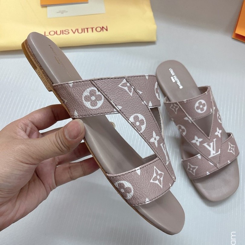 Louis Vuitton Monogram Sandal      - DopestKickz