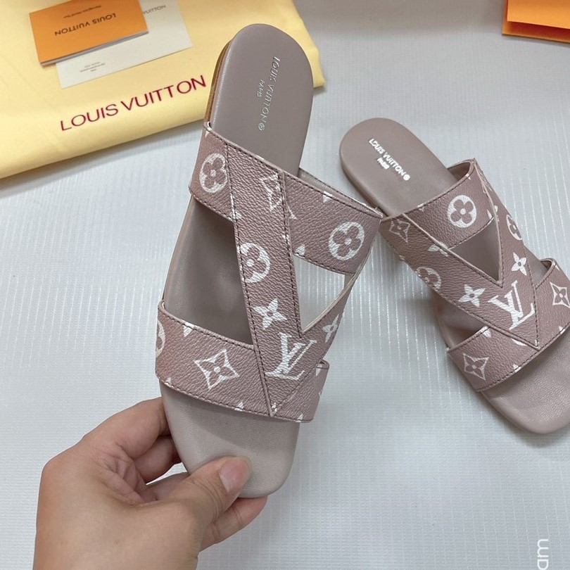 Louis Vuitton Monogram Sandal      - DopestKickz